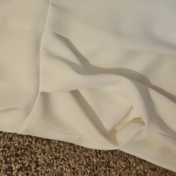 Nine West White Jumpsuit with Pockets - Picture 4 of 4